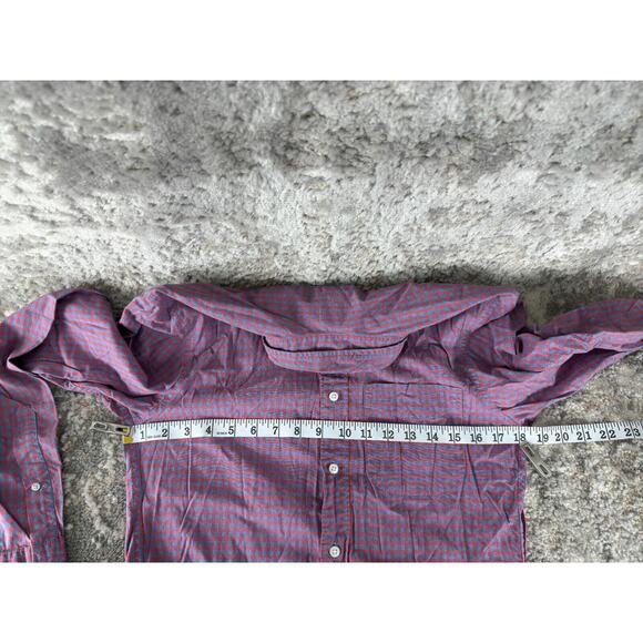 J Crew Mens Size XS Slimt Stretch Checkered Button Shirt Long Sleeve Casual - Picture 5 of 7
